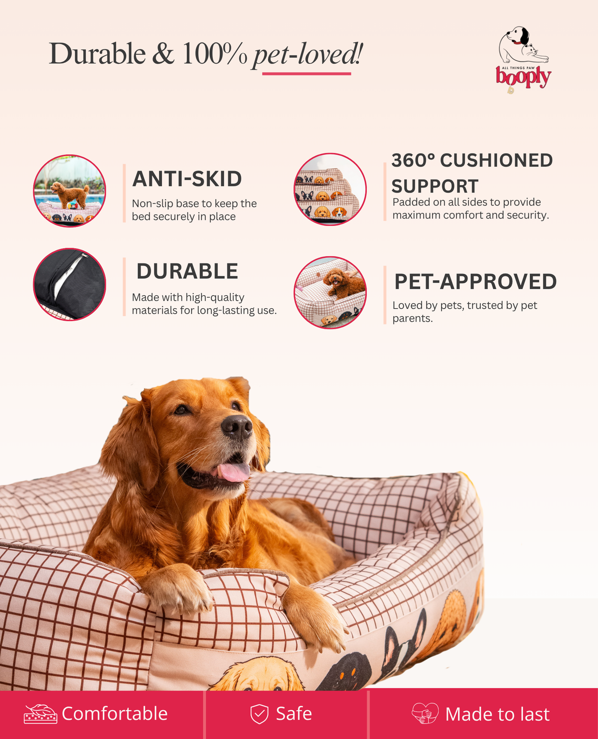 Peek-a-boo Bed For Dog