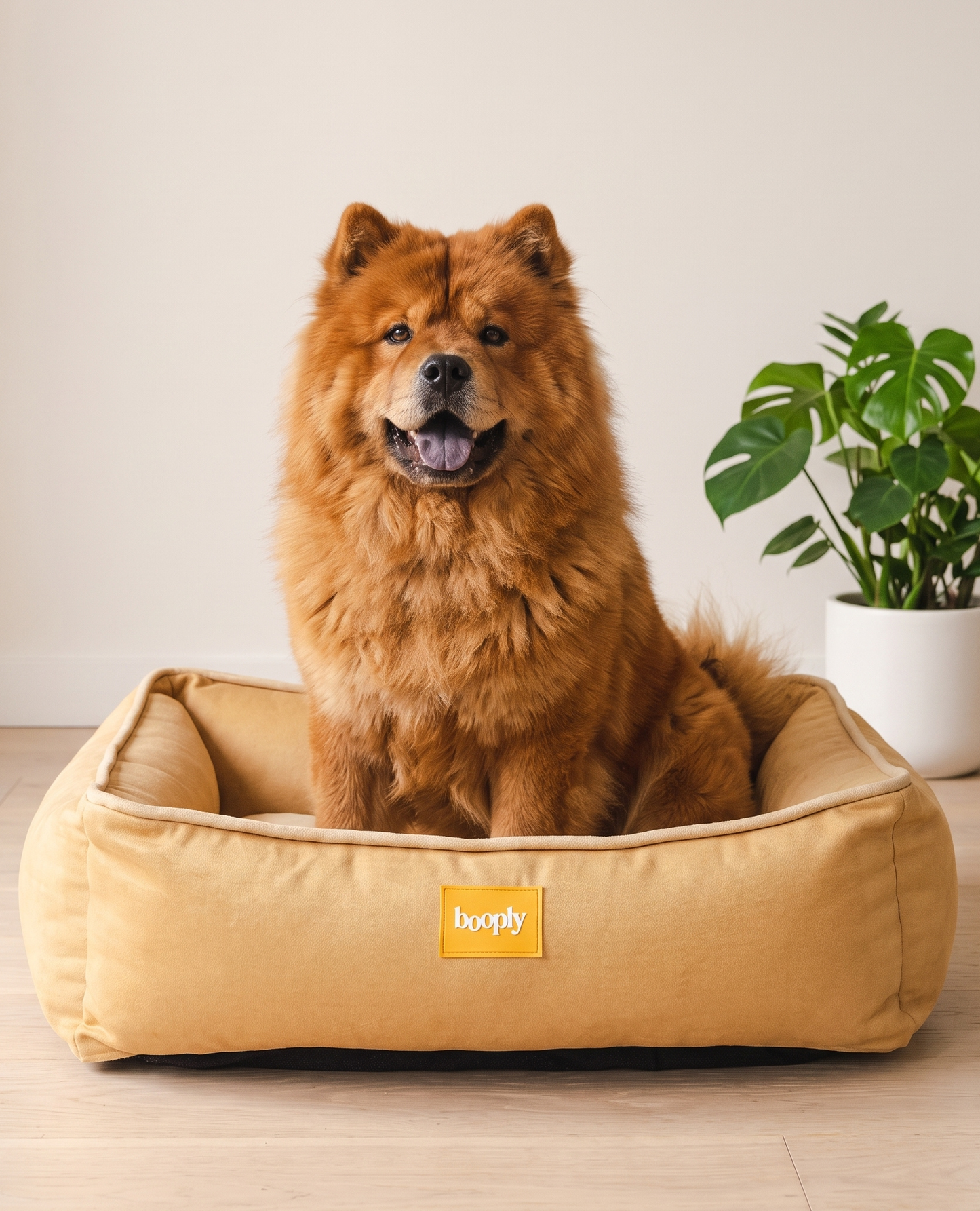 Booply Cloud Lounger for Dog – Honey