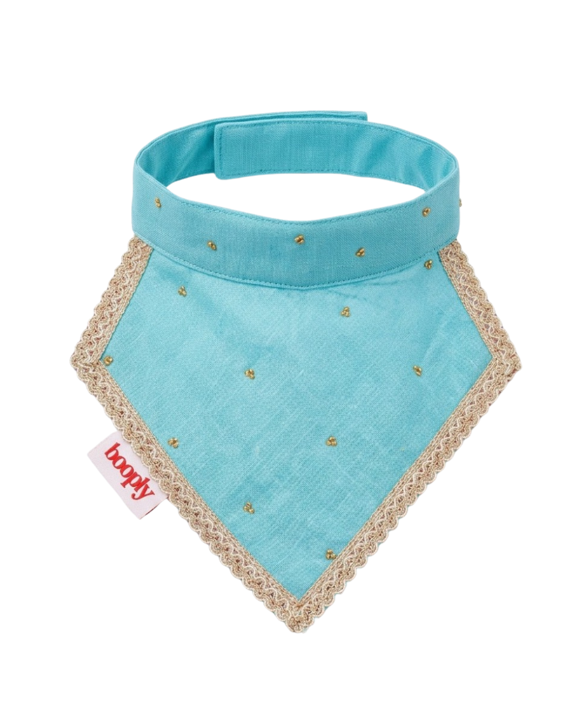 Booply Festive Paws Bandana - Firoza