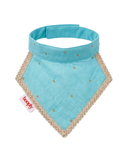 Booply Festive Paws Bandana - Firoza