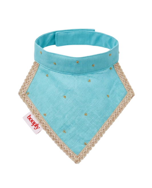 Booply Festive Paws Bandana - Firoza