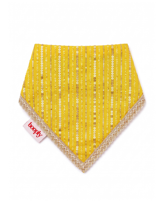 Booply Festive Paws Bandana - Basant