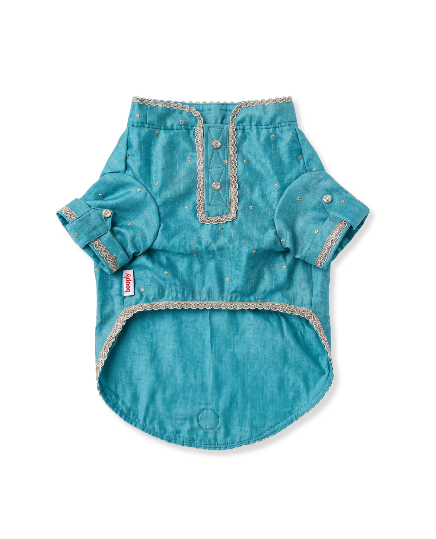 Booply Festive Kurta for Dogs - Firoza
