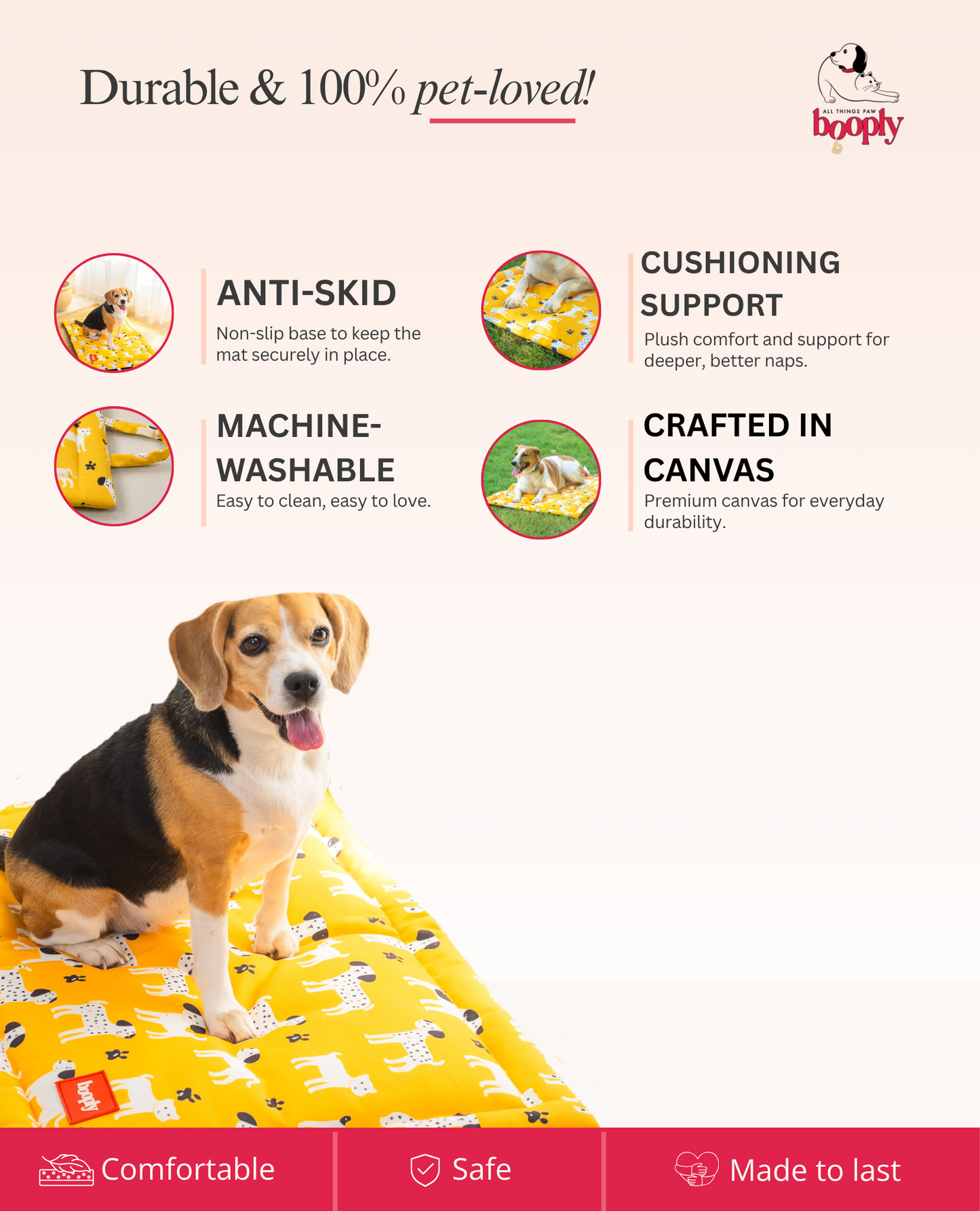 Sunshine Snooze Mat for Dog & Cat