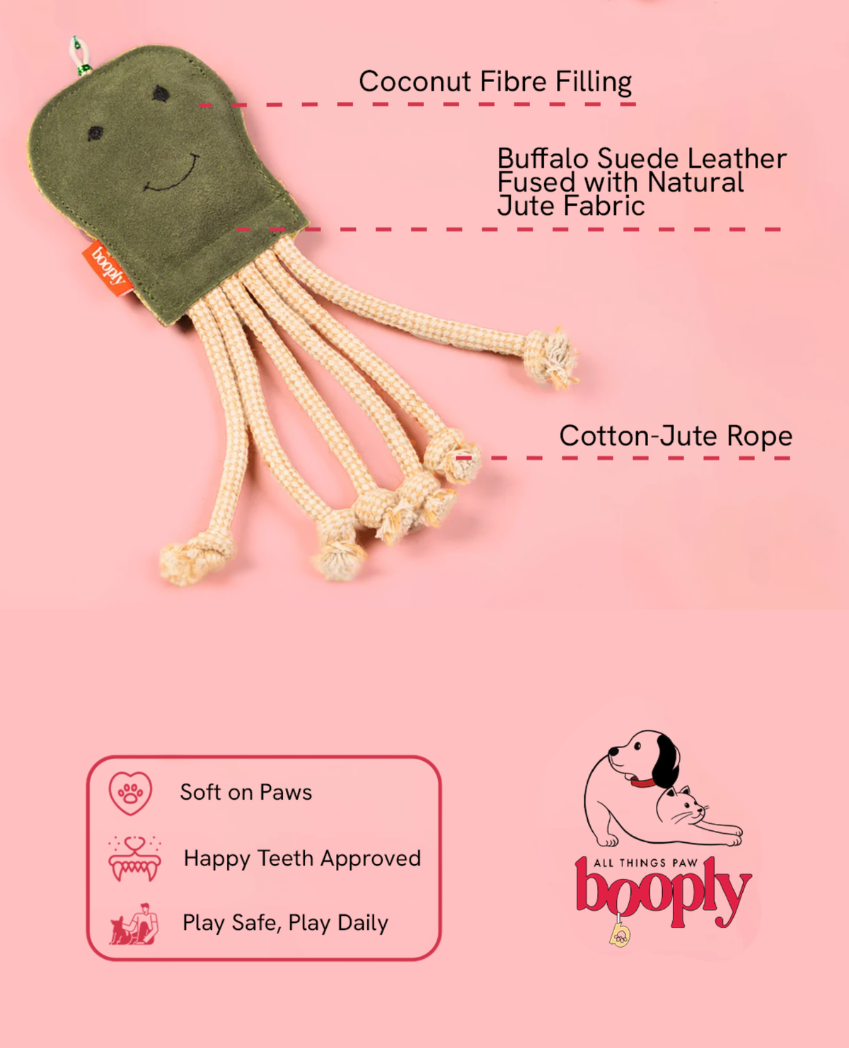 The Forest Jelly Rope Toy for Dogs