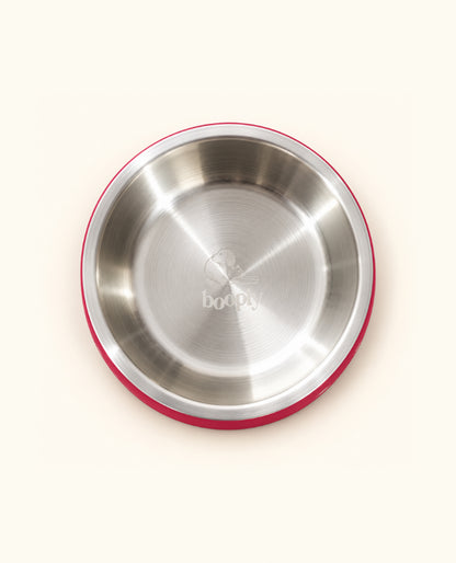 Booply Stainless Steel Double Wall Dog Bowl