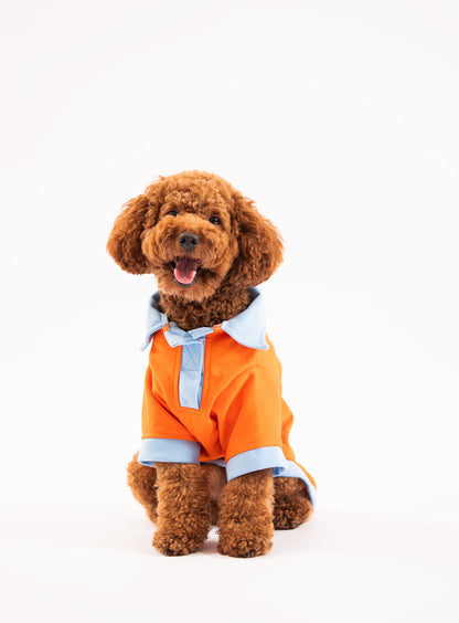 Booply Polo Paws T-Shirt – Orange Pop