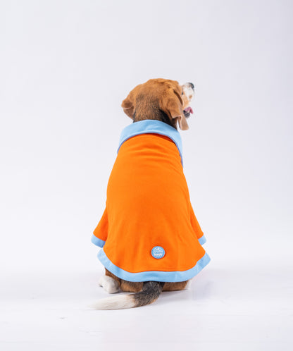 Booply Polo Paws T-Shirt – Orange Pop