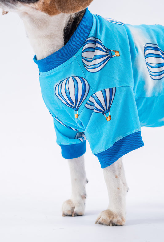 Booply Balloon Tee – Sky Blue