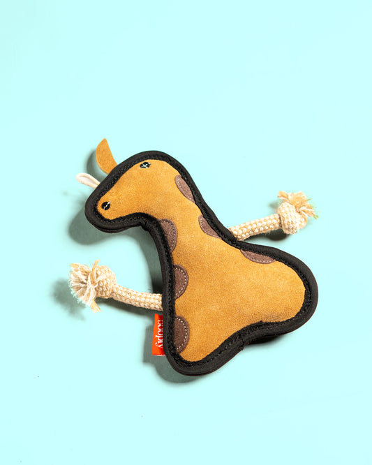 Safari Giraffe Plush & Rope Toy for Dogs
