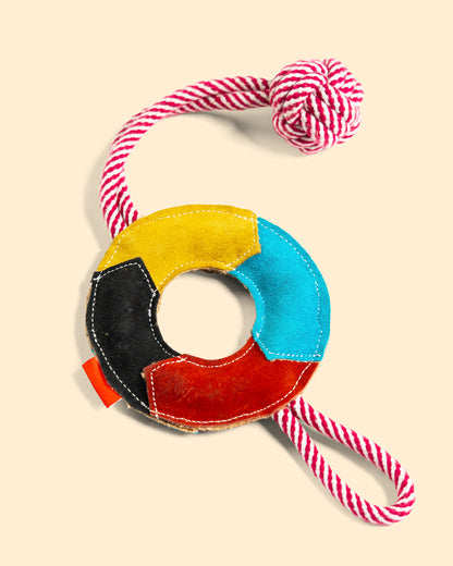 The Carnival Ring Tug & Rope Toy for Dogs