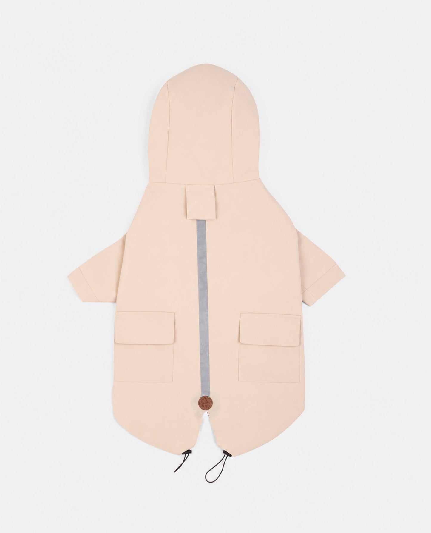 Booply RainShield Dog Raincoat – Sand Beige