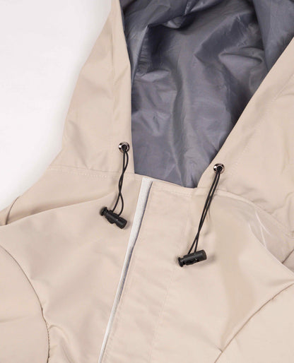 Booply RainShield Dog Raincoat – Sand Beige