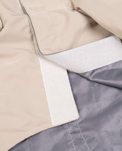 Booply RainShield Dog Raincoat – Sand Beige