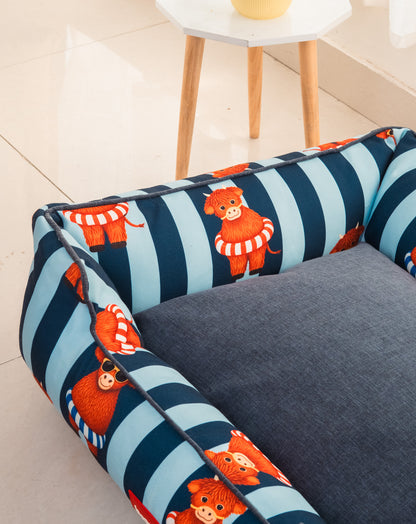 Blue Moo Crew Bed for Dog