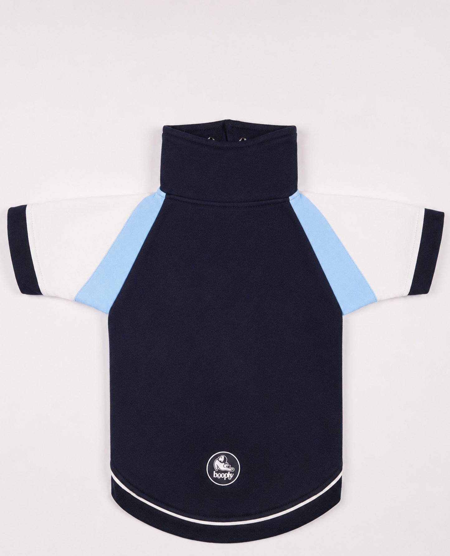 Booply Club Polo T-Shirt - Navy Panel