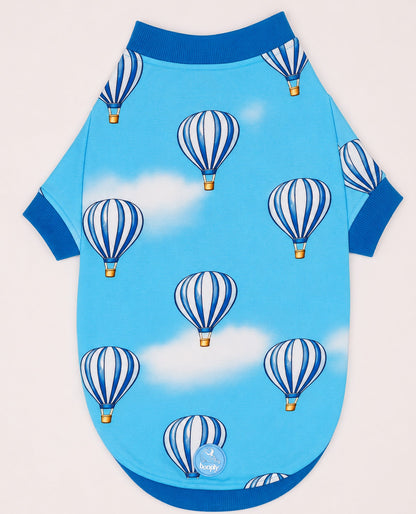 Booply Balloon Tee - Sky Blue