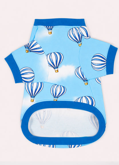 Booply Balloon Tee - Sky Blue